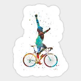 Road cycling Sticker